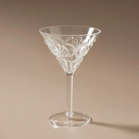 Flemington Acrylic Martini Glass Clear