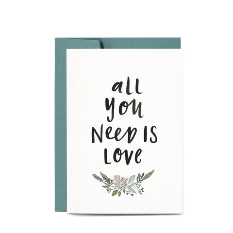 All You Need Is Love Gift Card