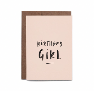 Birthday Girl Gift Card