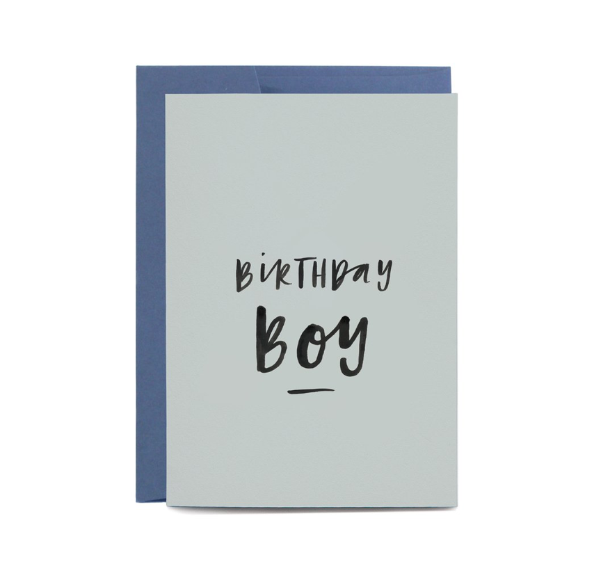 Birthday Boy Gift Card