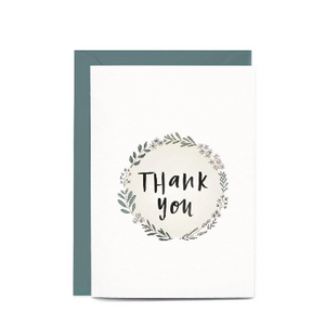 Thank You Wreath Gift Card