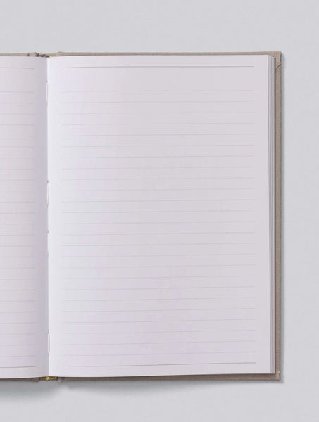 Write Lined Journal Grey