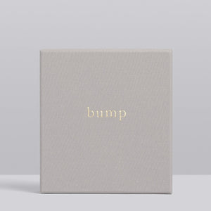Bump My Pregnancy Journal Boxed Light Grey