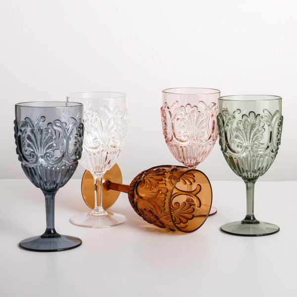 Flemington Acrylic Wine Glass Clear