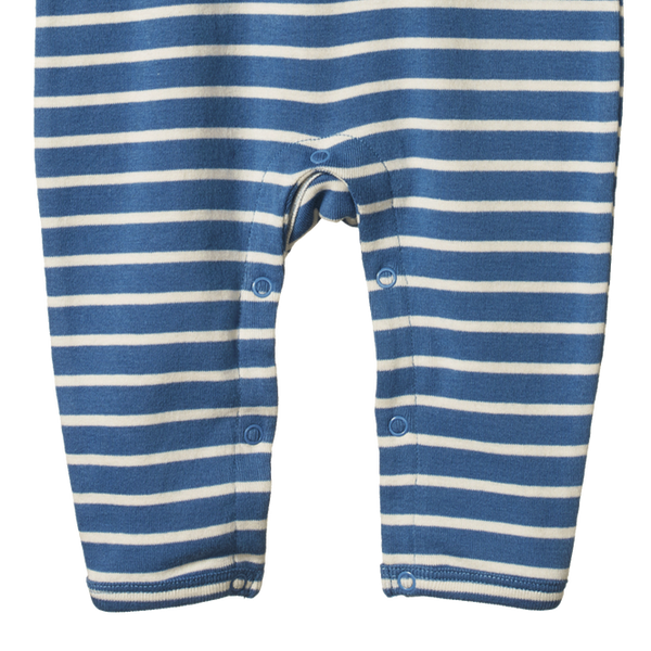 Henley Pyjama Suit Indigo Sailor Stripe