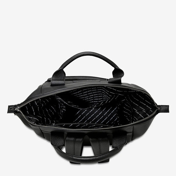 Comes in Waves Baby Bag Black