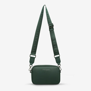 Plunder Webbed Strap Crossbody Bag Green