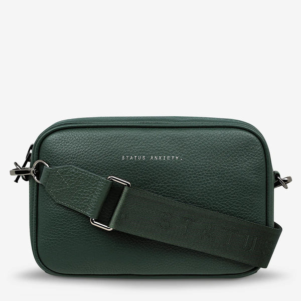 Plunder Webbed Strap Crossbody Bag Green