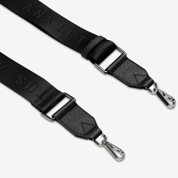 Without You Webbed Strap Black